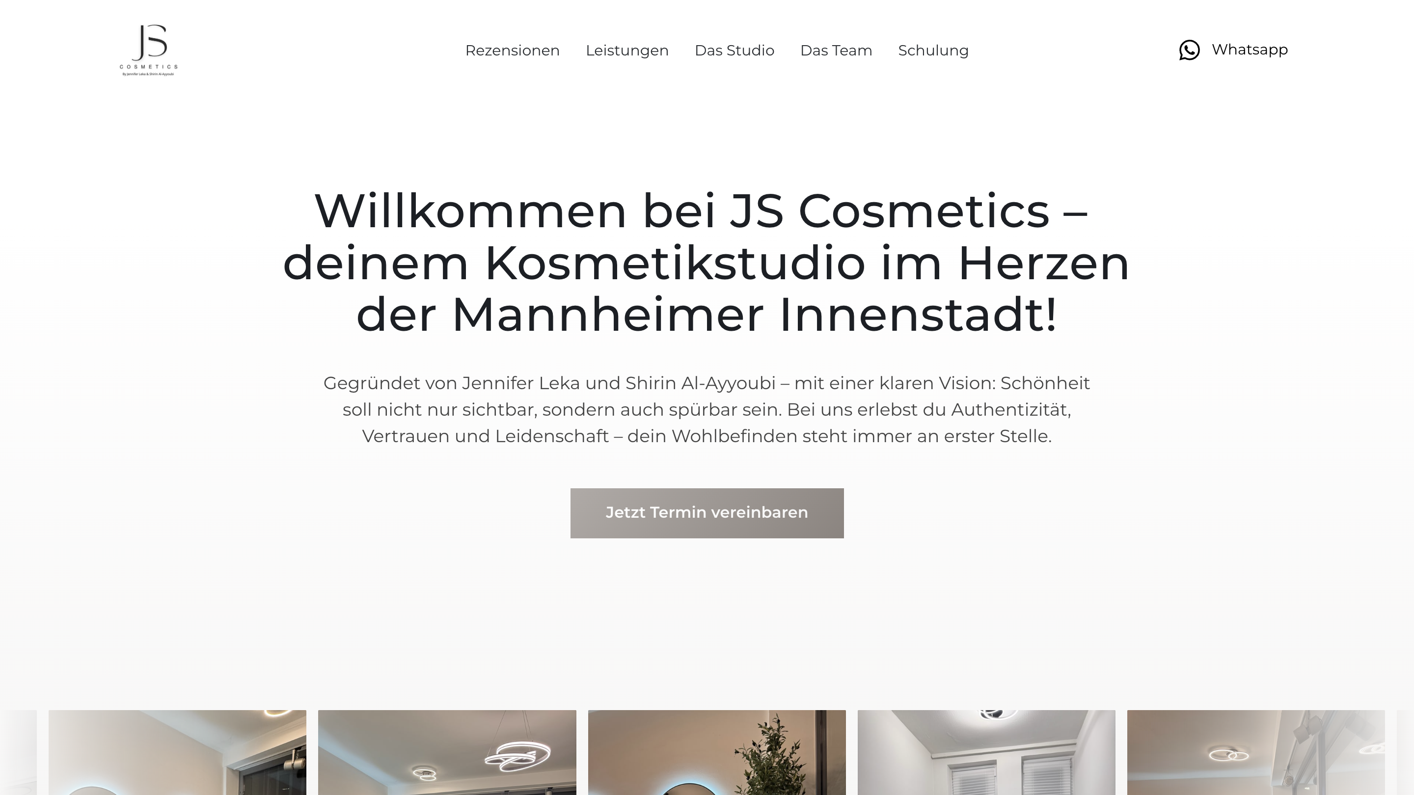 Screenshot of js-cosmetics.de
