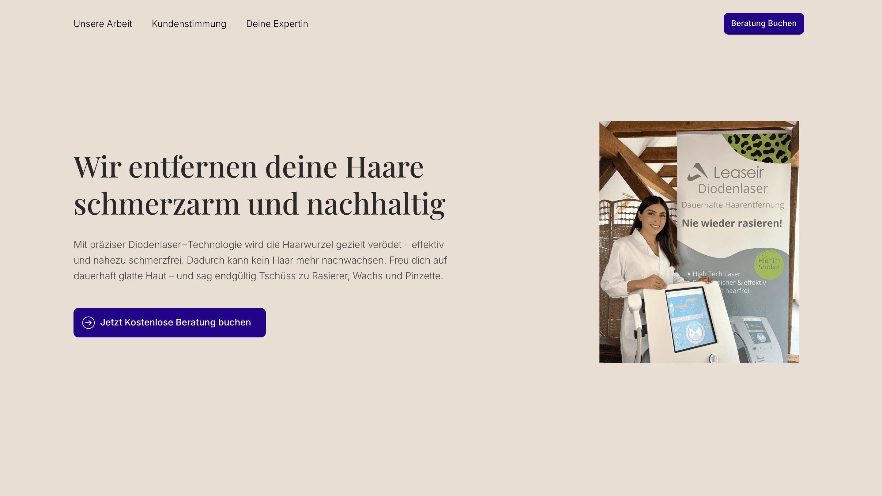 Screenshot of zeitlosbyarso.de